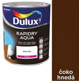 Dulux Rapidry Aqua čoko hnedá matná 0,75L